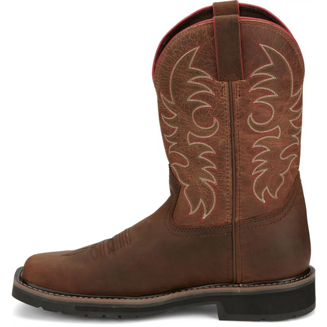 Justin Men's Driller II Work Boots - Image 2