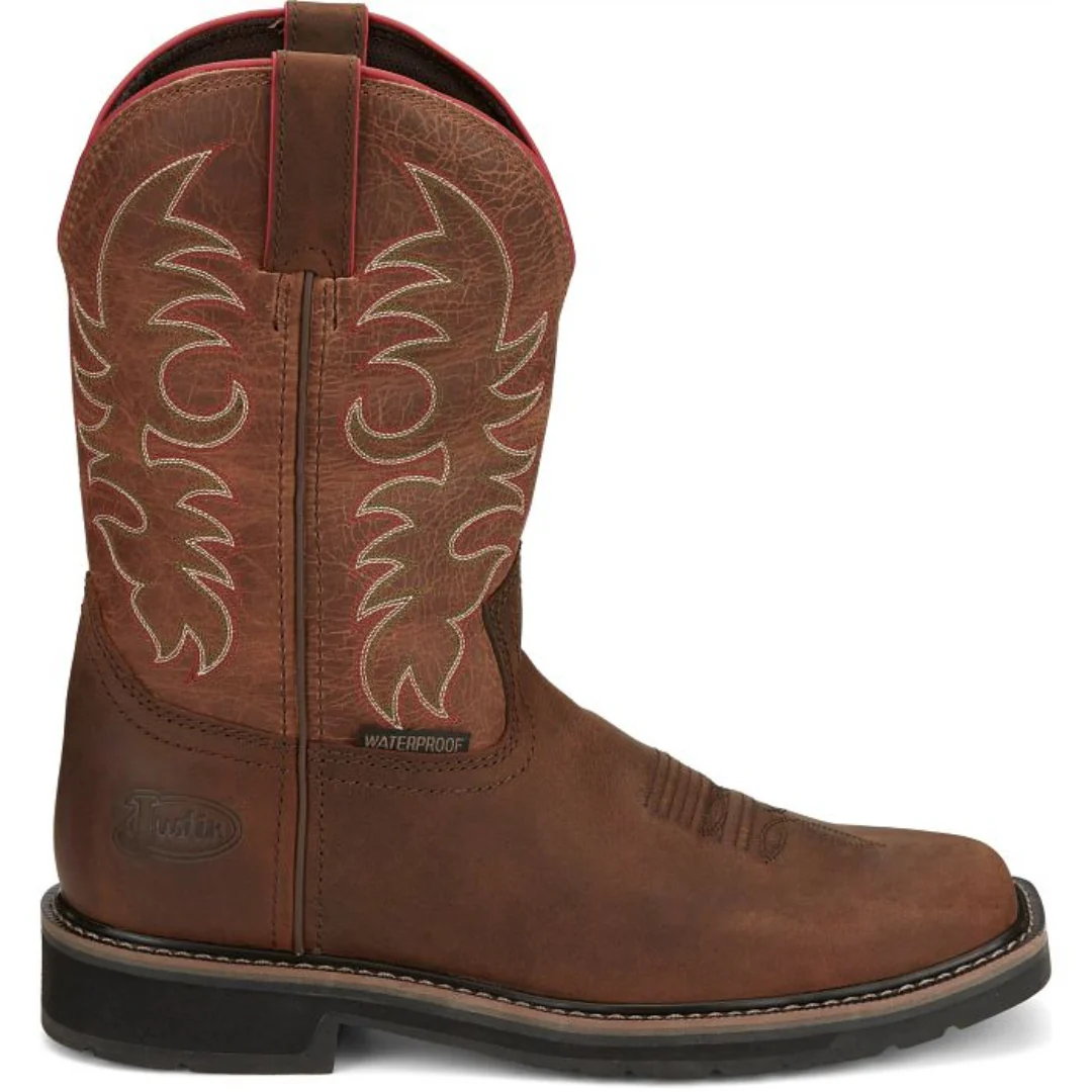 Justin Men's Driller II Work Boots - Image 3