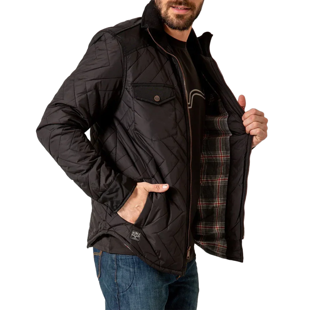 Kimes Ranch Men's Skink Quilted Jacket - Image 3
