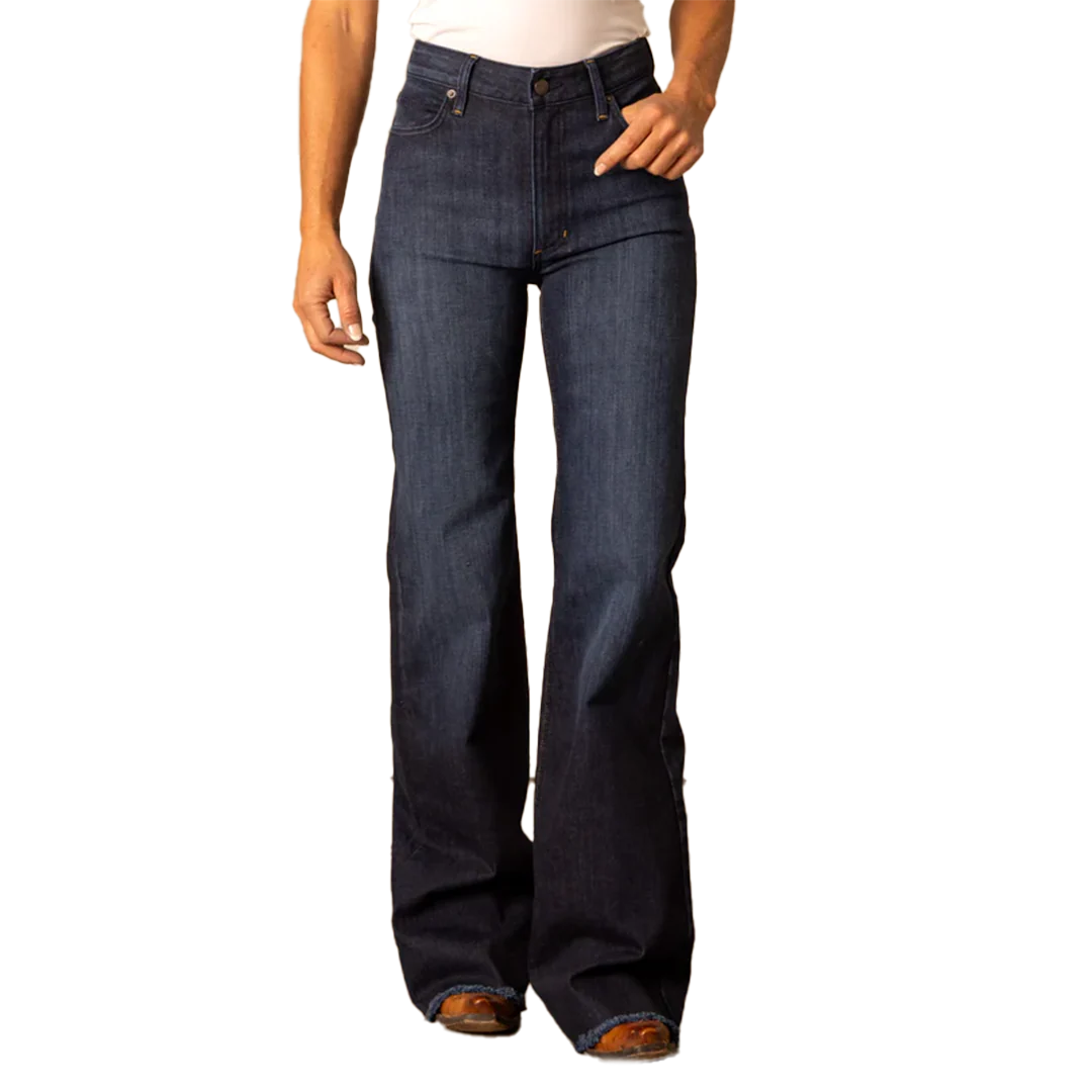 Kimes Ranch Olivia Dark Wash Wide Leg Jeans - Image 2