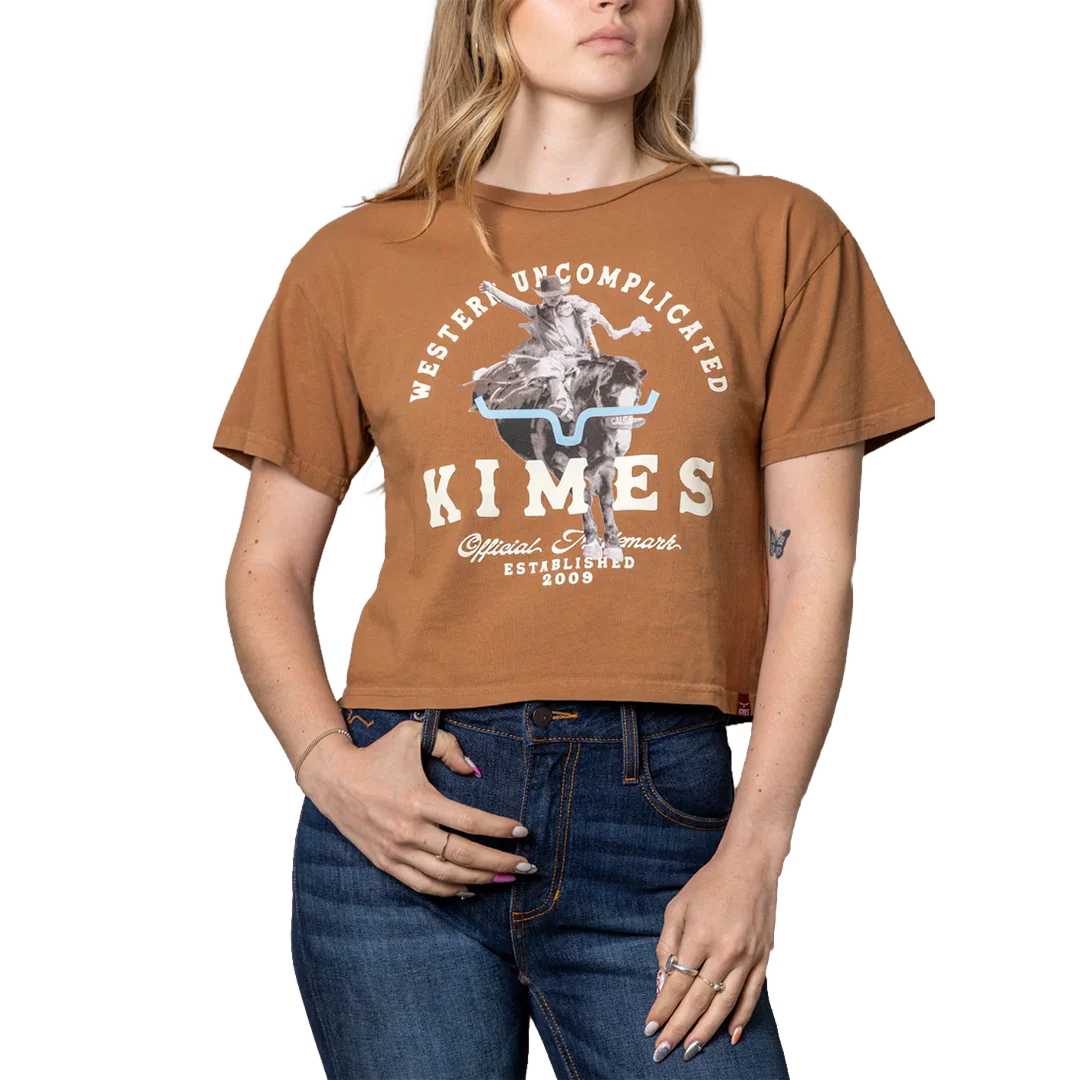Kimes Ranch Women's Break Through Cropped T-Shirt