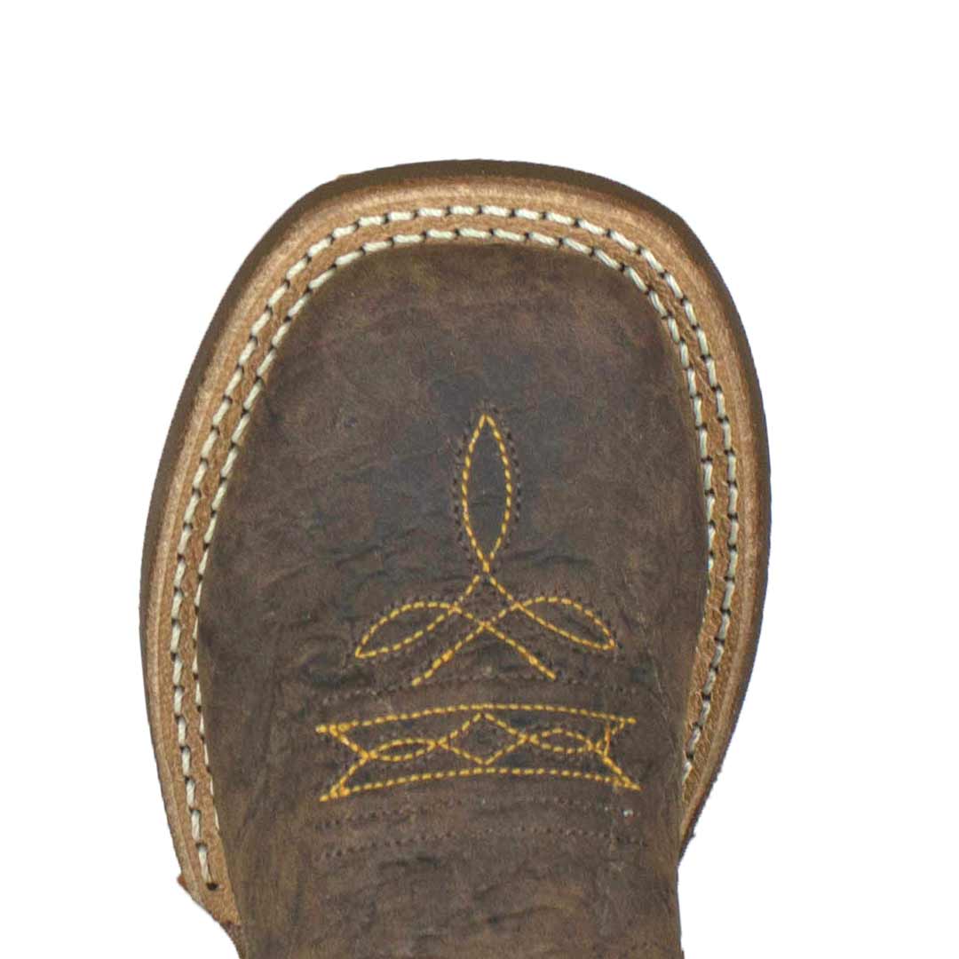 Old West Kids' Distressed Vamp Cowboy Boots - Image 6