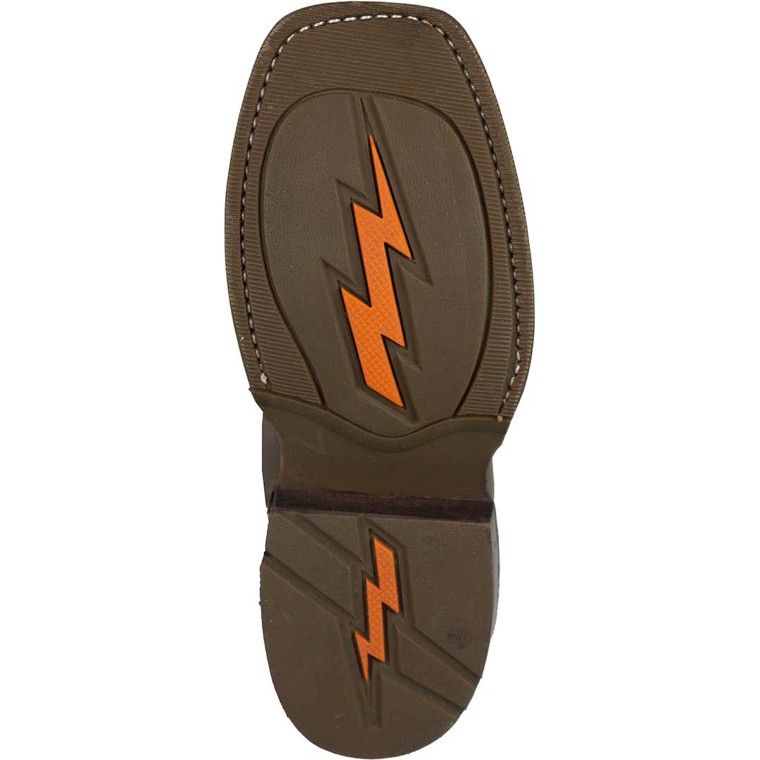 Old West Kids' Square Toe Cowboy Boots - Image 6