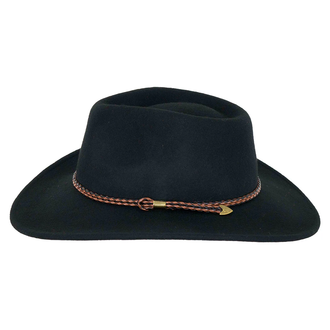 Outback Trading Co. Broken Hill Aussie Felt Cowboy Hat - Image 2