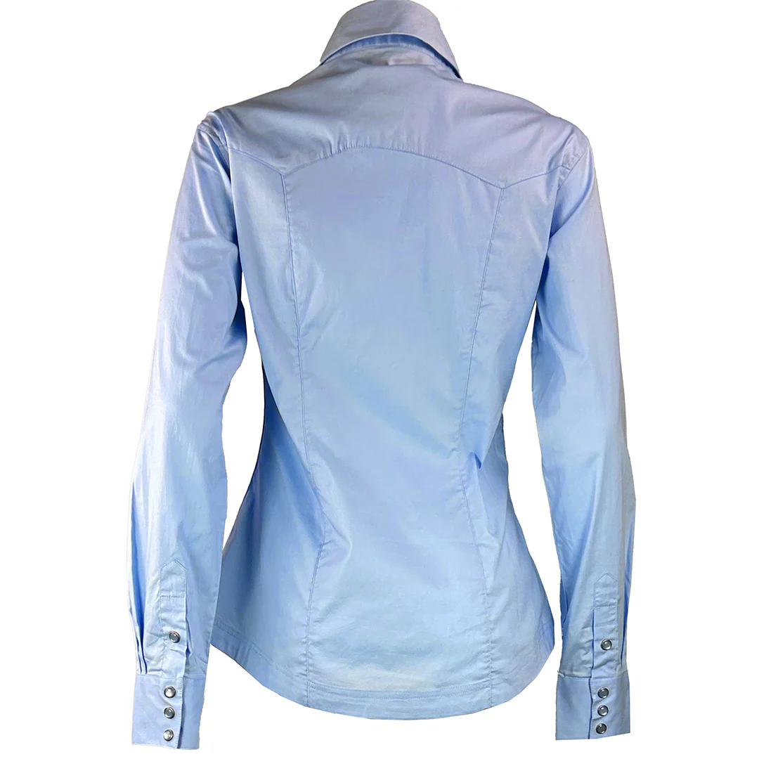 Panhandle Women's Western Long Sleeve Snap Shirt - Image 2