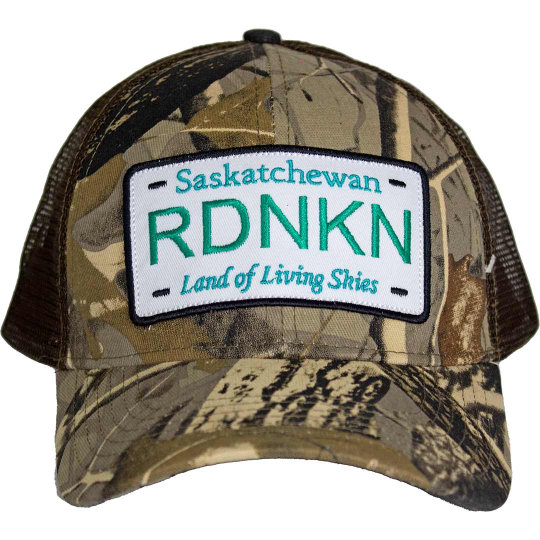 Rdnkn' Men's Saskatchewan RDNKN Camo Snap Back Trucker Cap - Image 2
