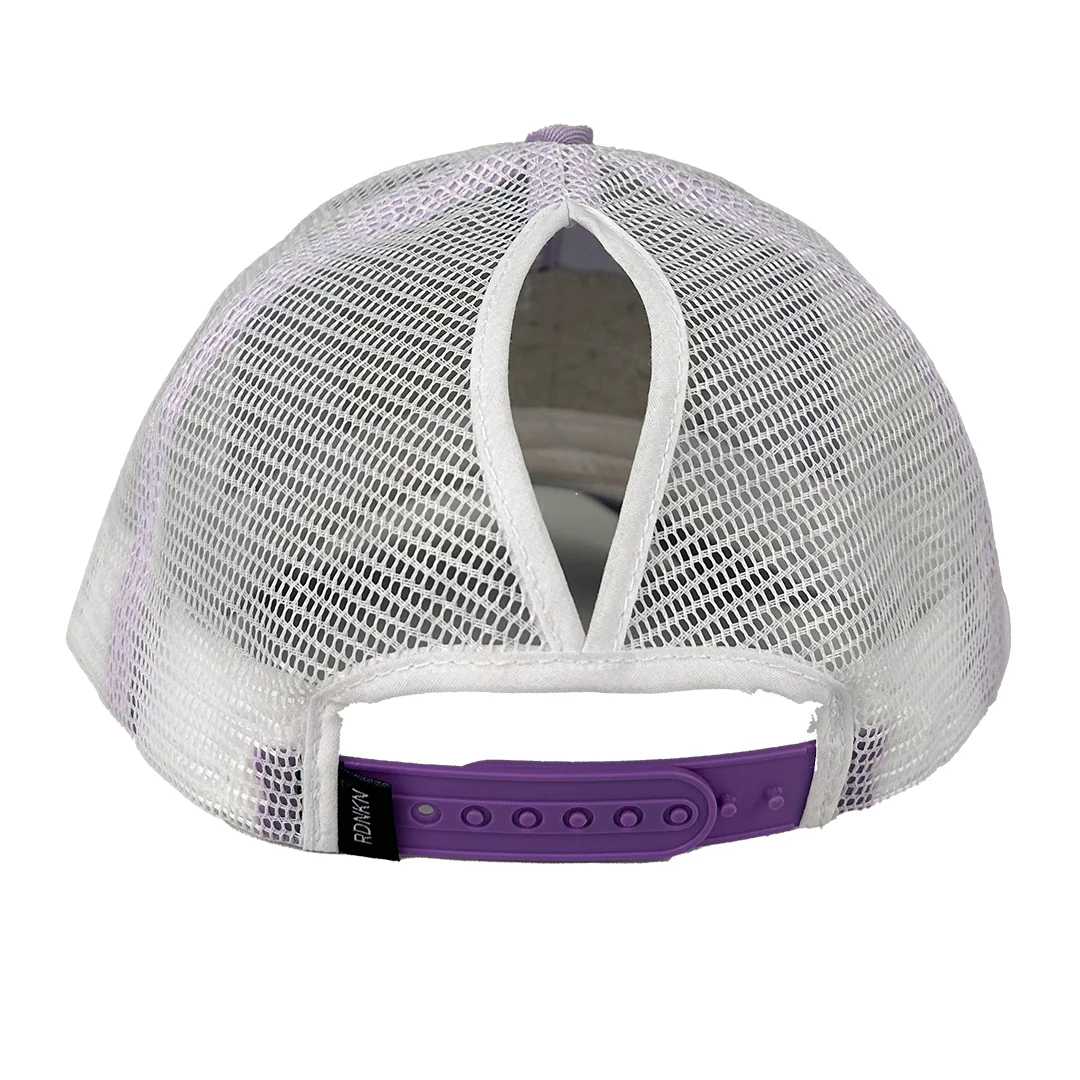 Rdnkn' Women's Canada RDNKN Snap Back and High Ponytail Cap - Image 4