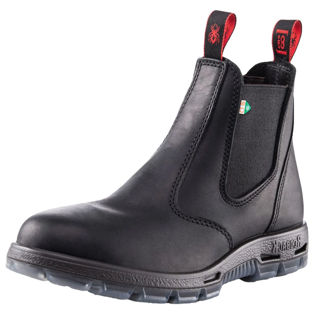 Redback Men's Bobcat Slip-On Steel Toe Work Boot