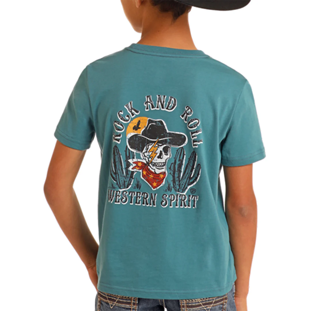Rock & Roll Denim Boys' Spirit of the West T-Shirt - Image 2