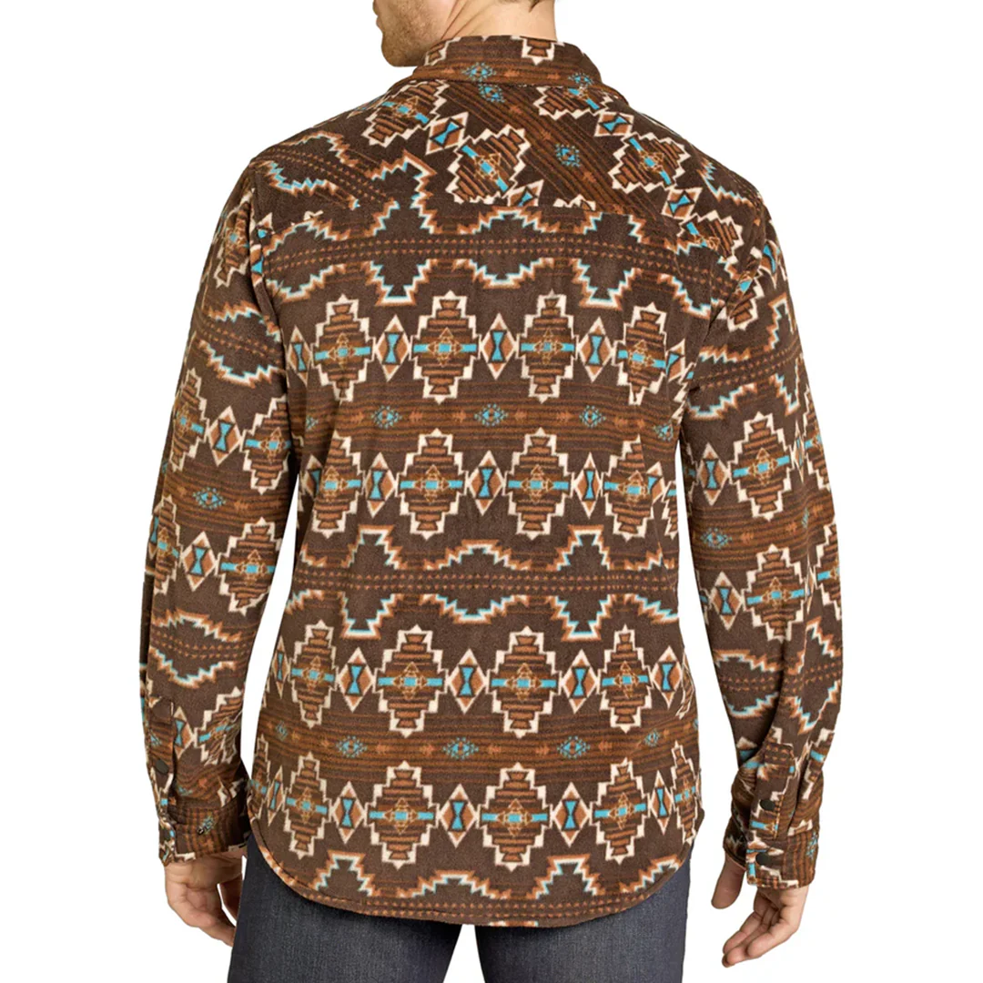 Rock & Roll Denim Men's Fleece Jacket - Image 5