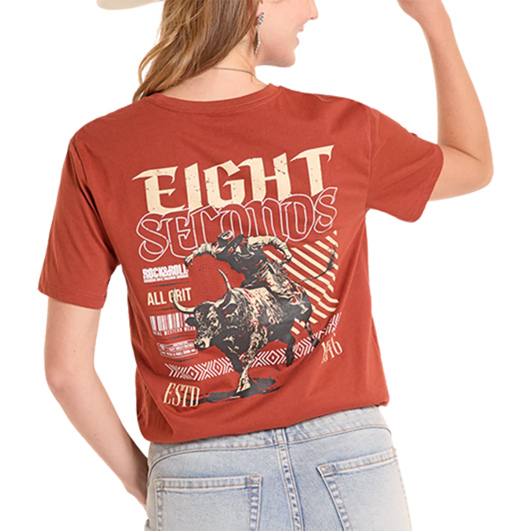 Rock & Roll Denim Unisex Eight Seconds T-Shirt - Image 2