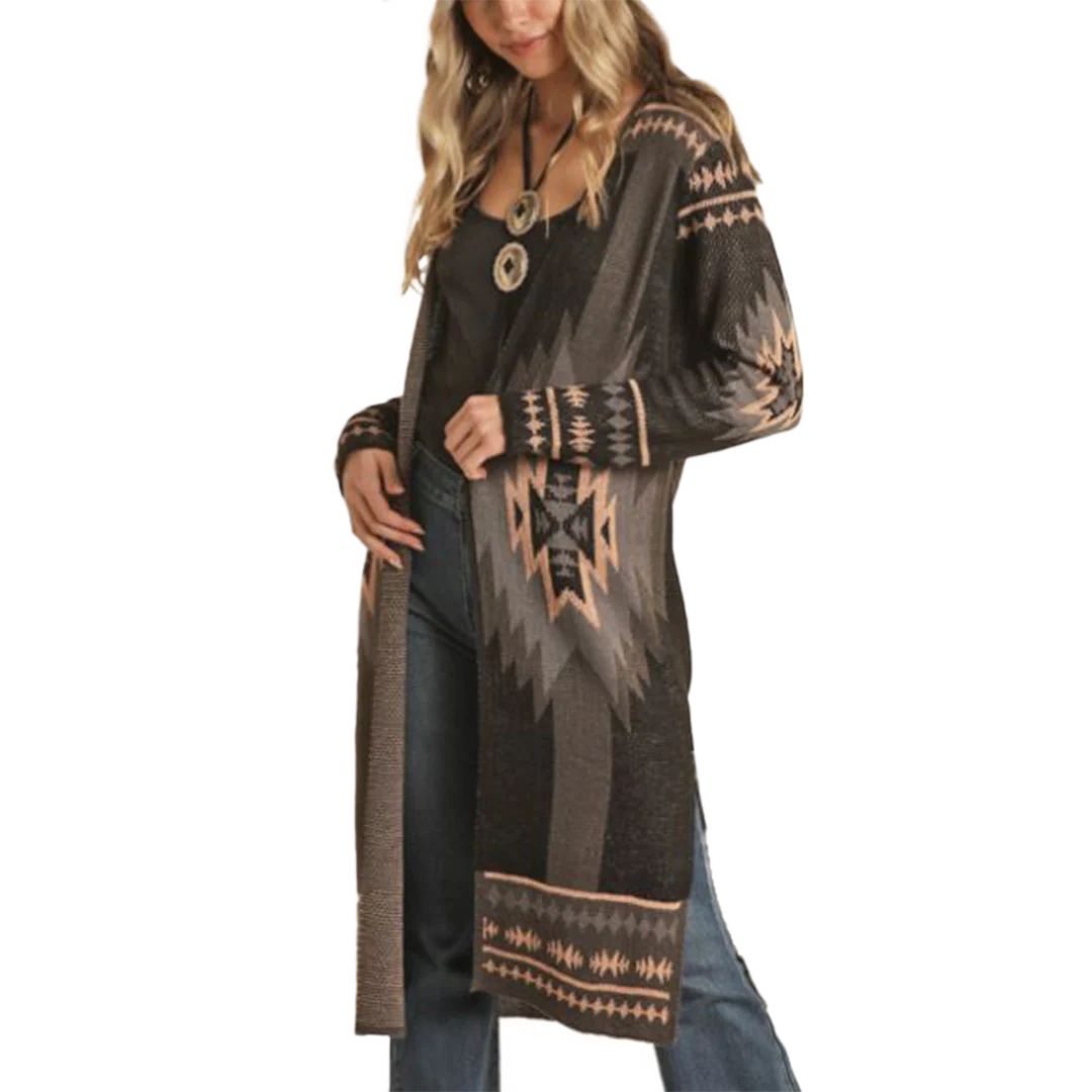 Rock & Roll Denim Women's Aztec Duster