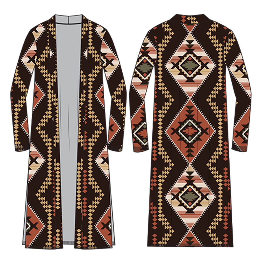 Rock & Roll Denim Women's Aztec Duster - Image 2