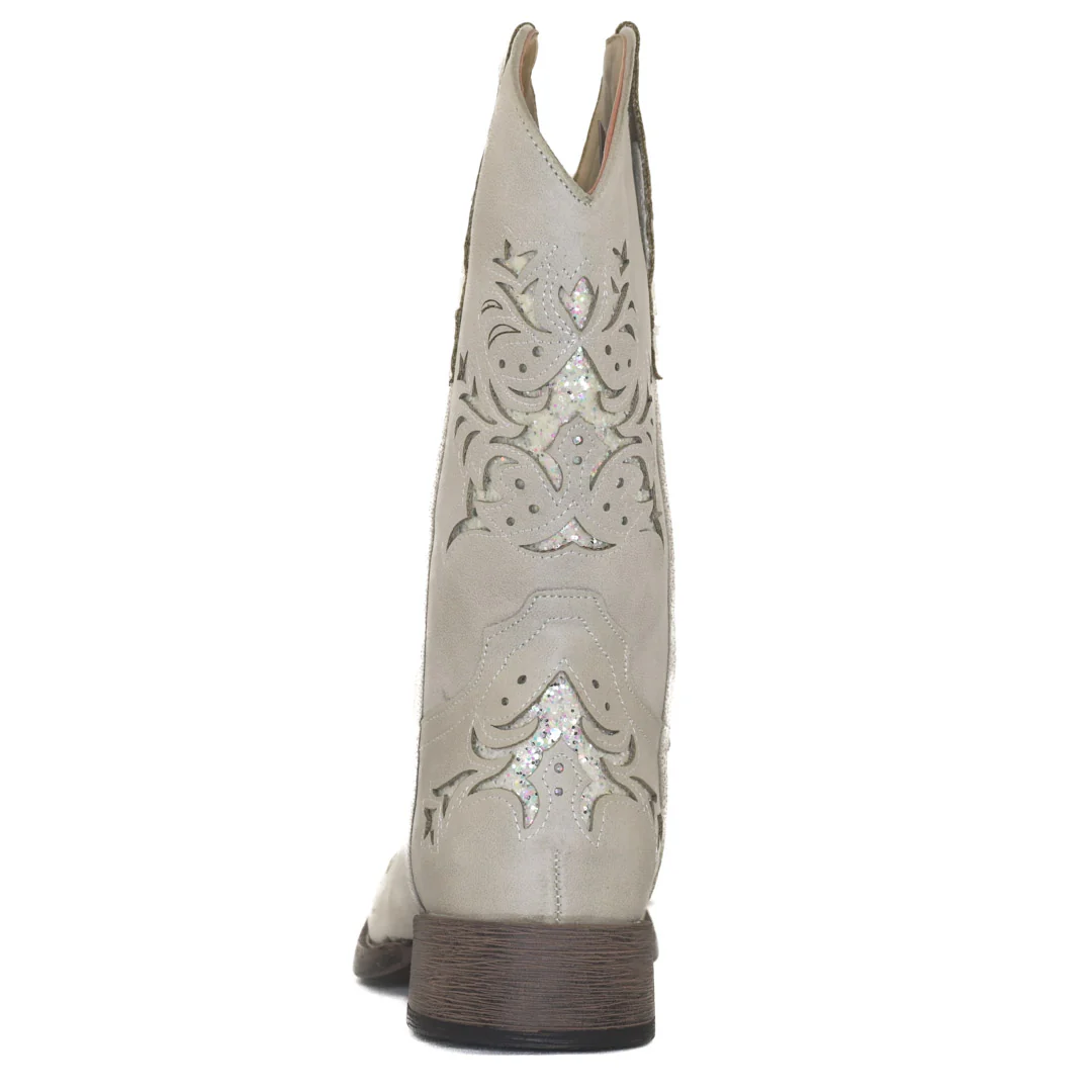 Roper Kids' Lola Square Toe Cowgirl Boots - Image 3