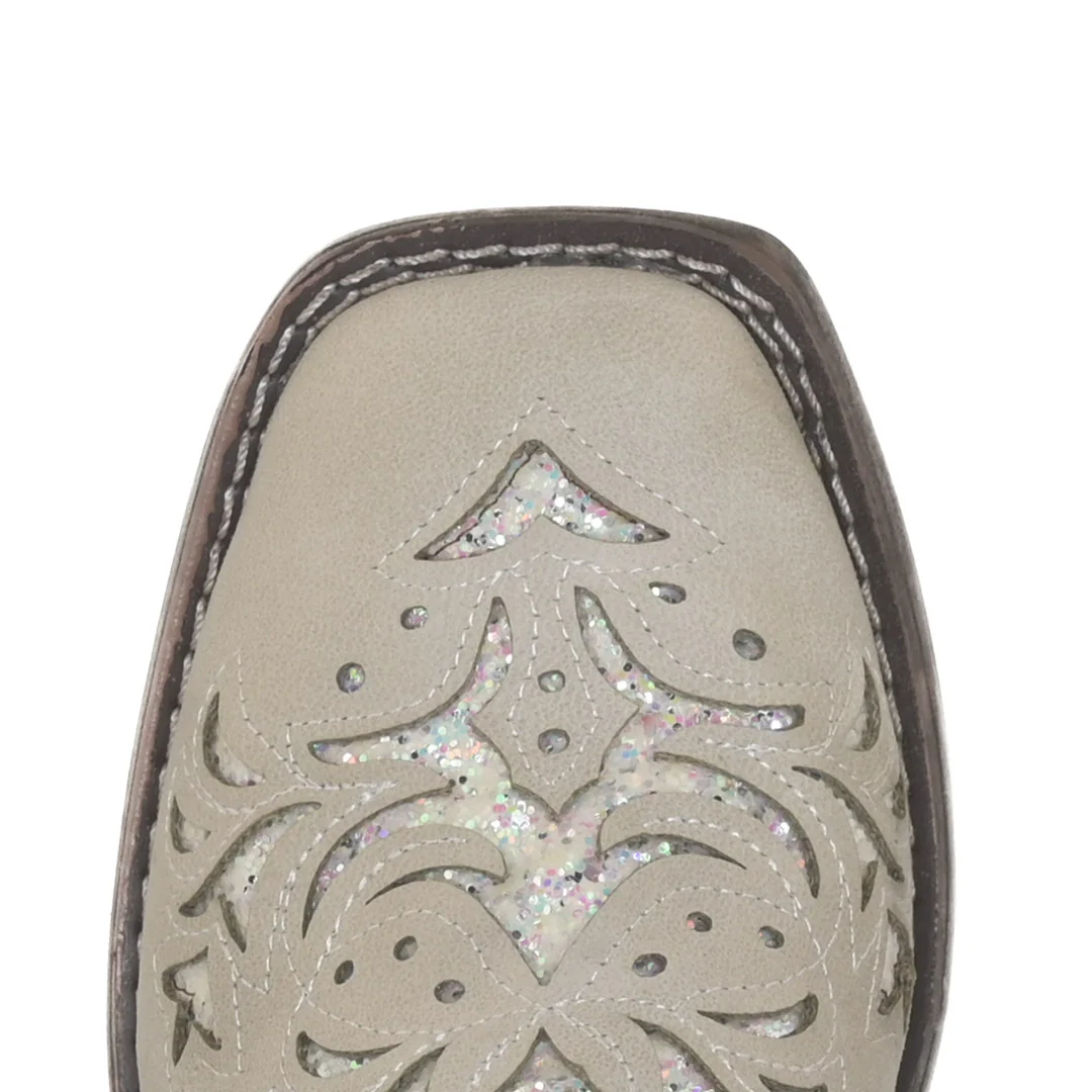 Roper Kids' Lola Square Toe Cowgirl Boots - Image 4