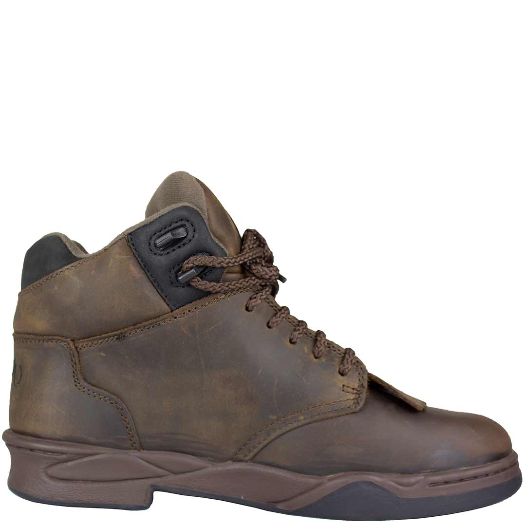 Roper Men's Original Horseshoe Kiltie Lace Up Boots - Image 5