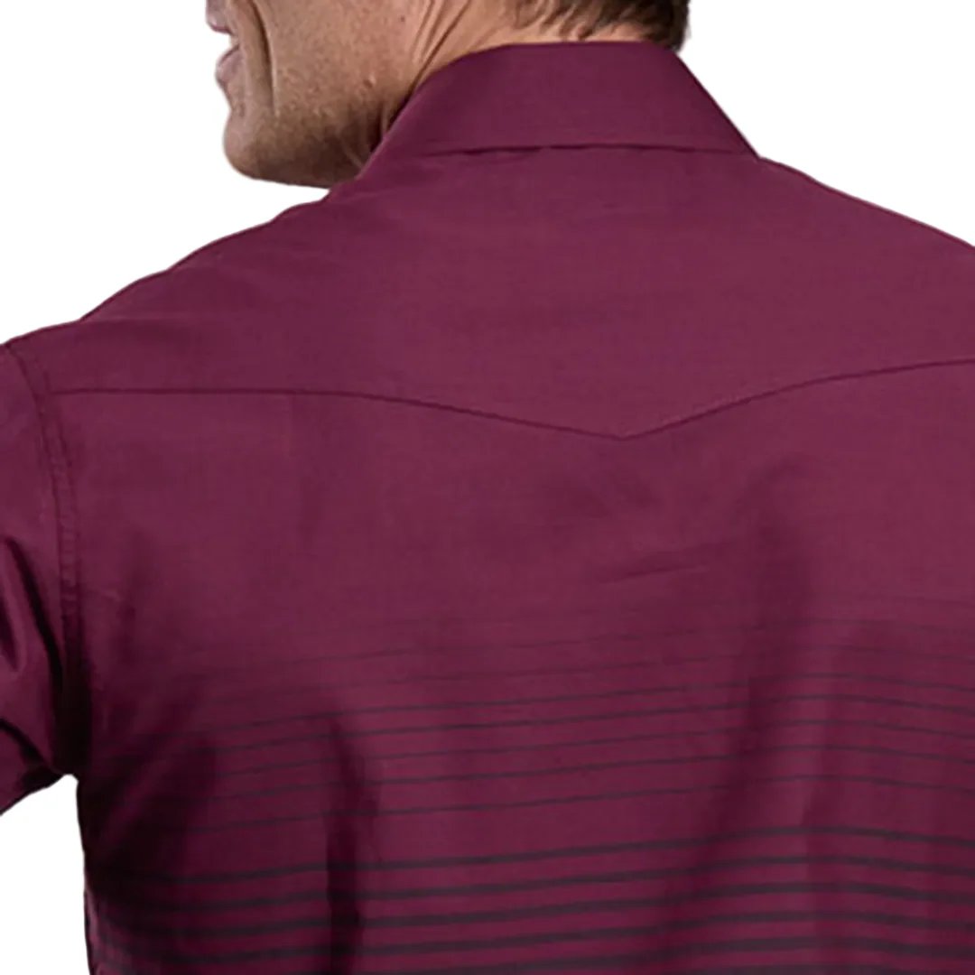 Roper Men's Border Stripe Long Sleeve Snap Shirt - Image 2