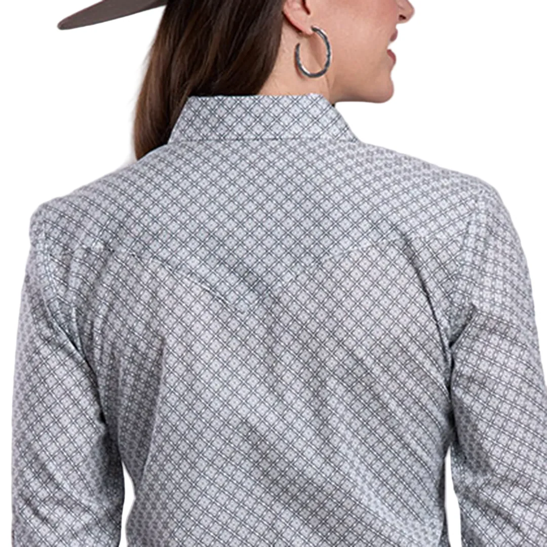 Roper Women's Amarillo Collection Long Sleeve Snap Shirt - Image 2
