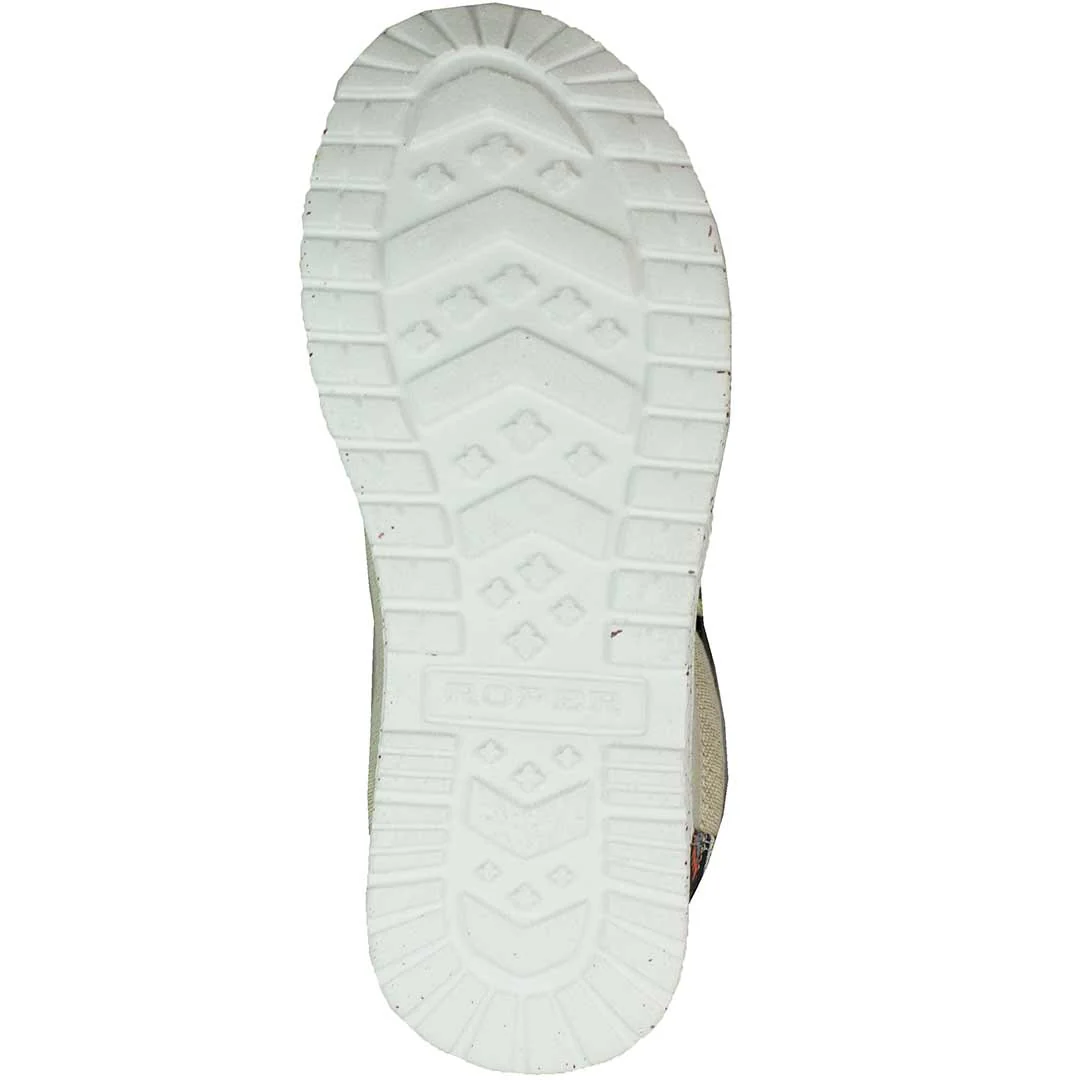 Roper Women's Aztec Accent Canvas Slip-On Shoes - Image 7