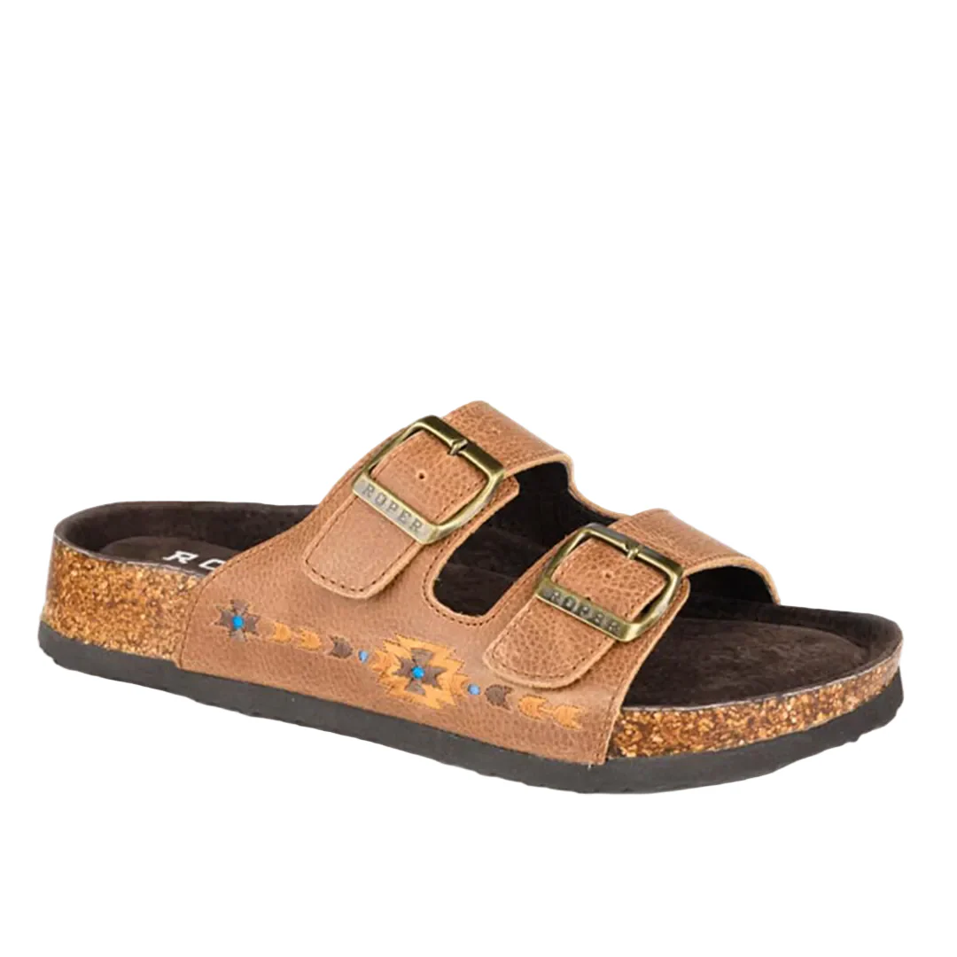 Roper Women's Aztec Stitch Sandals