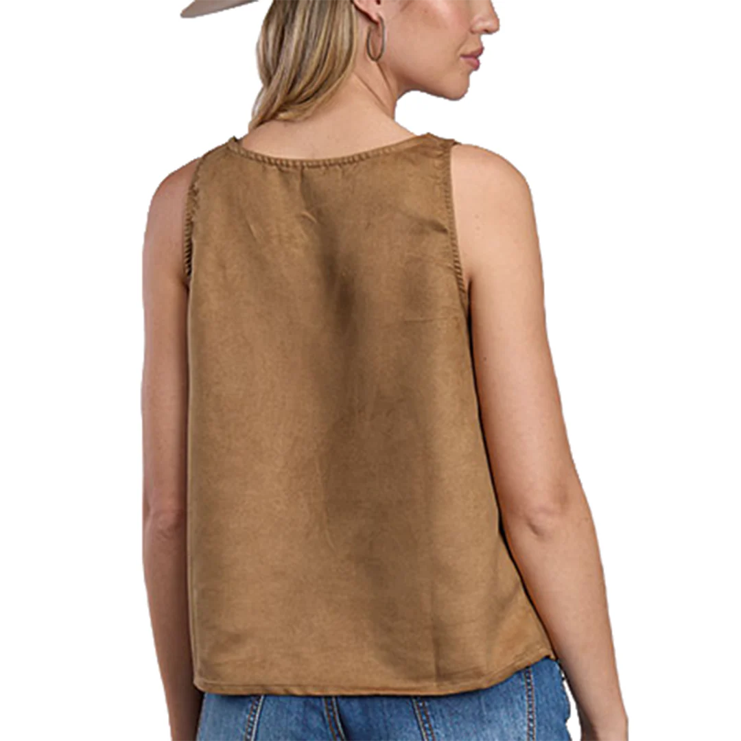 Roper Women's Faux Suede Tank Top - Image 2