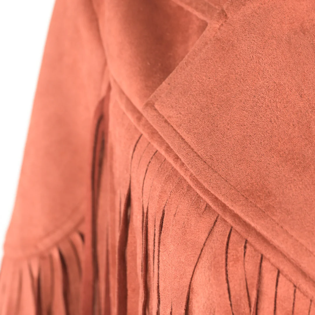 Saints & Hearts Women's Fringe Suede Cropped Jacket - Image 3