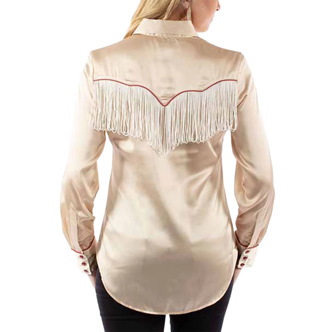 Scully Women's Rodeo Fringe Snap Shirt - Image 2