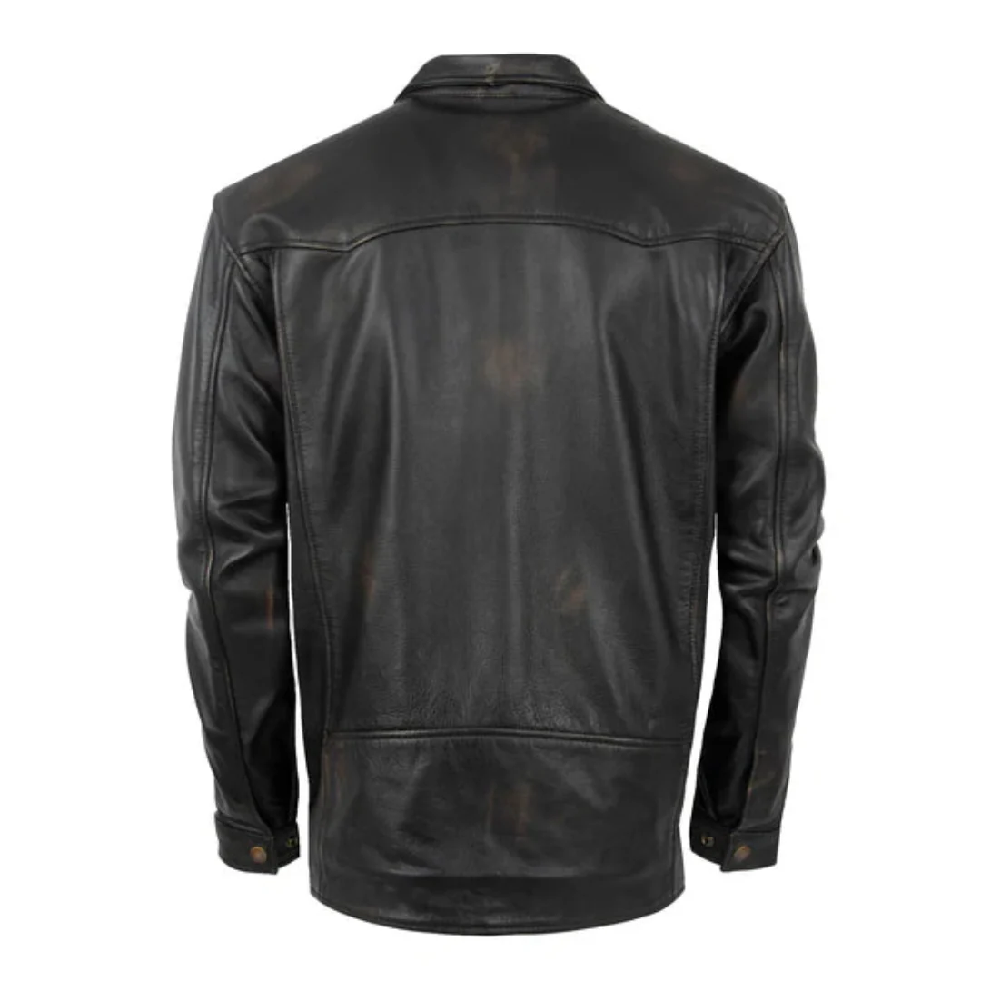 STS Ranchwear Men's Rancher Leather Jacket - Image 2