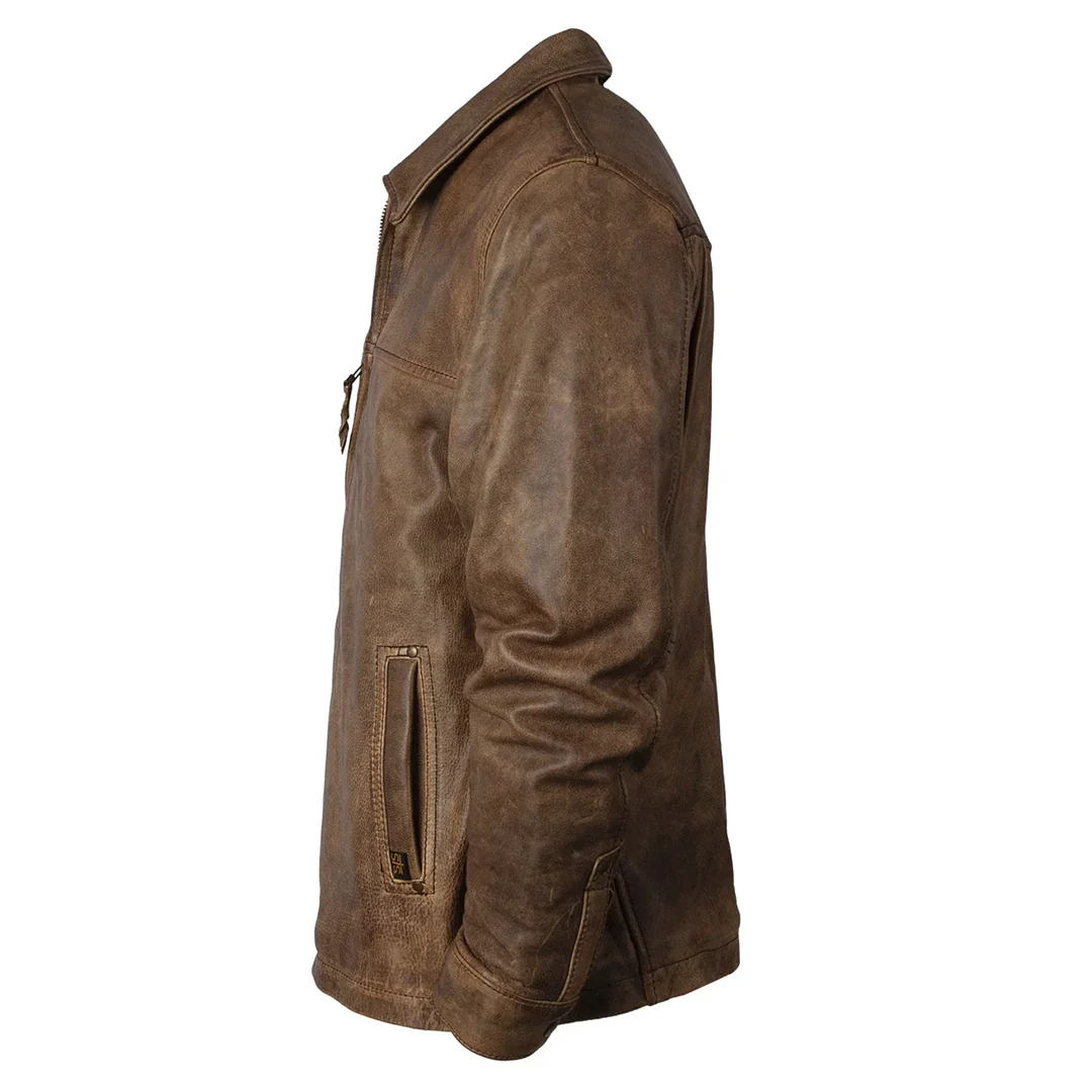 STS Ranchwear Men's Rifleman Leather Jacket - Image 3