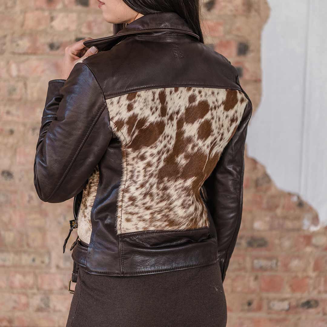 STS Ranchwear Women's Etta Cowhide Jacket - Image 4