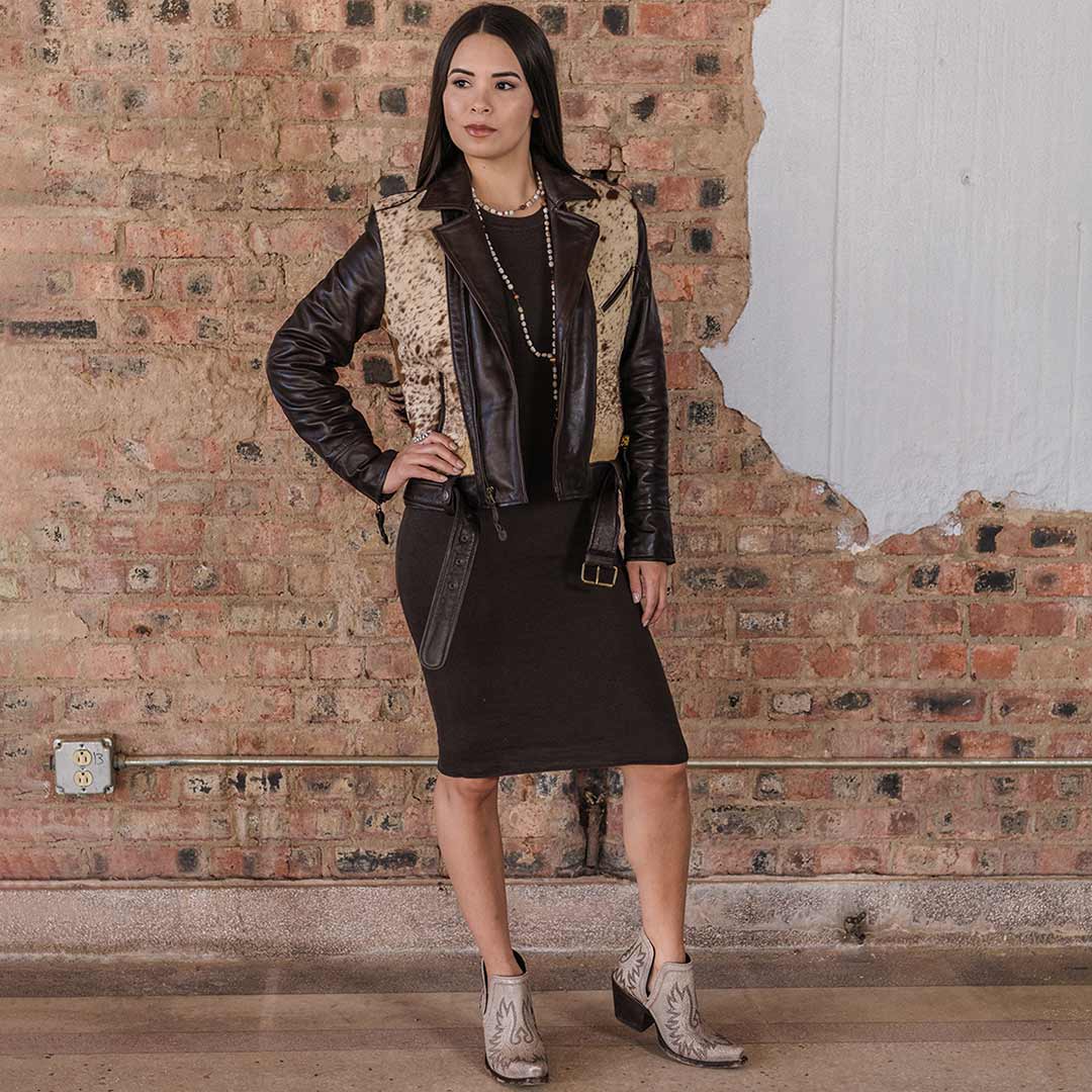 STS Ranchwear Women's Etta Cowhide Jacket - Image 5