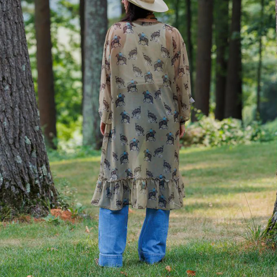 Tasha Polizzi Women's Samara Print Sayge Duster - Image 3