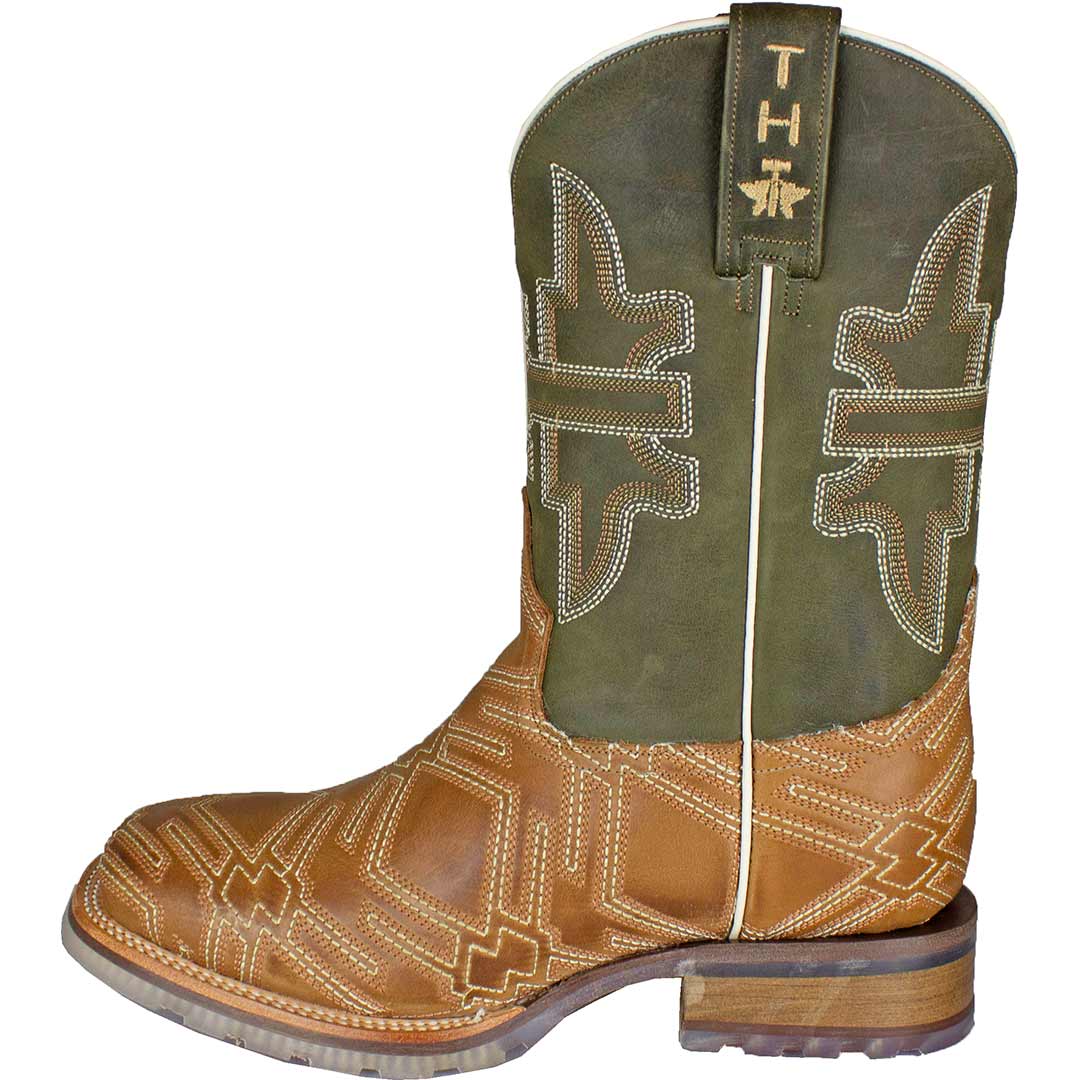 Tin Haul Men's Logo Stitch Cowboy Boots - Image 2