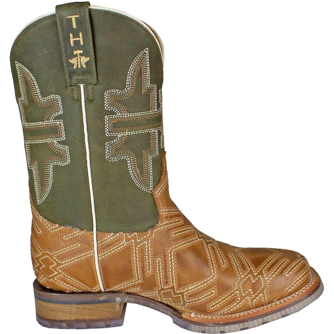Tin Haul Men's Logo Stitch Cowboy Boots - Image 3