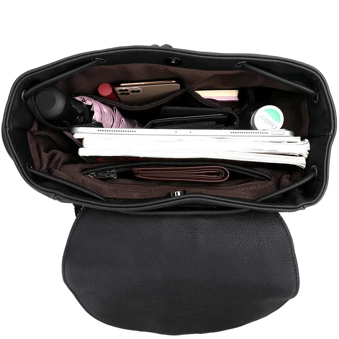 Trinity Ranch Hair-On Cowhide Collection Backpack - Image 3