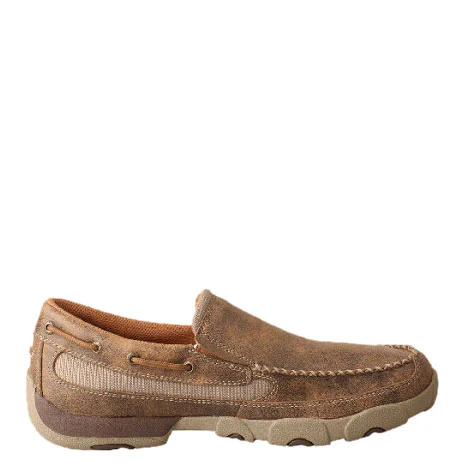 Twisted X Men's Bomber Driving Moc Boat Shoes - Image 3