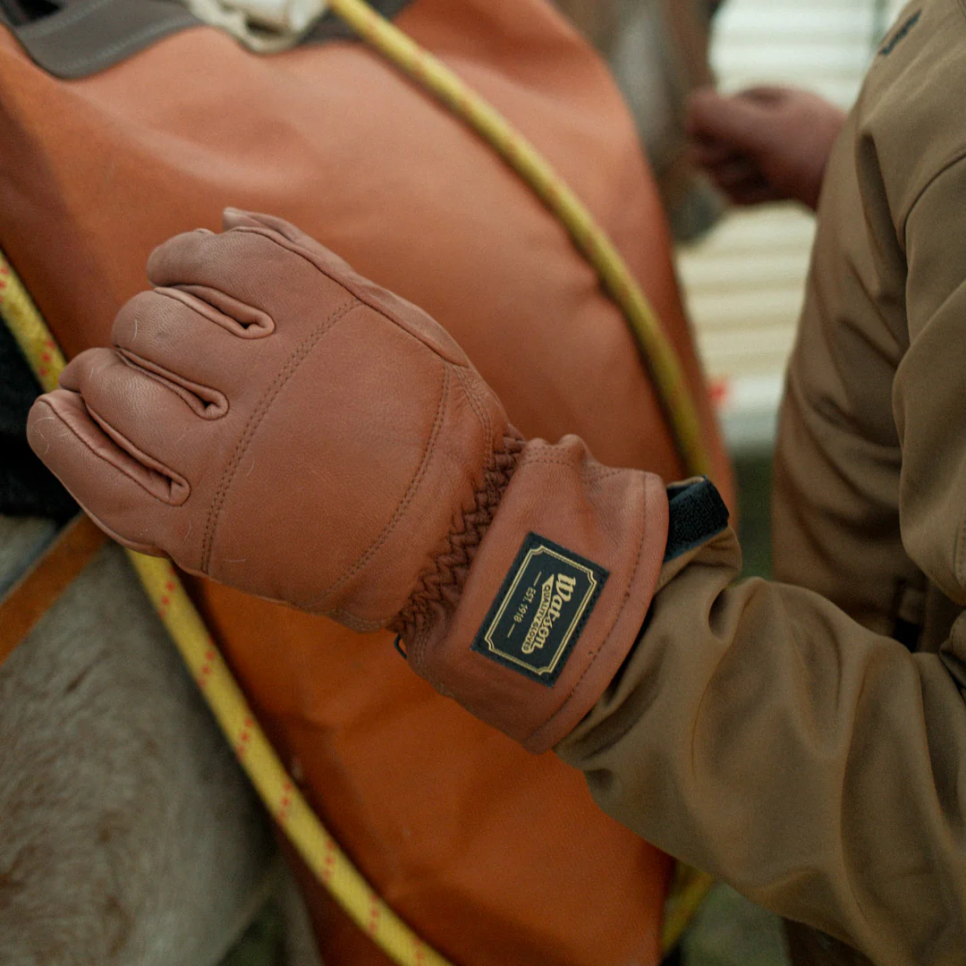 Watson Unisex Crazy Horse Grain Gloves - Image 3