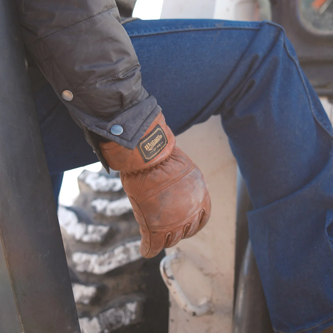 Watson Unisex Crazy Horse Grain Gloves - Image 5