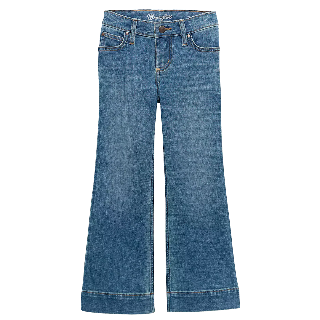 Wrangler Girls' Retro Trouser Jeans - Image 2