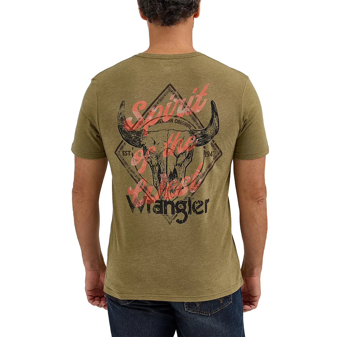 Wrangler Men's Back Graphic T-Shirt - Image 2