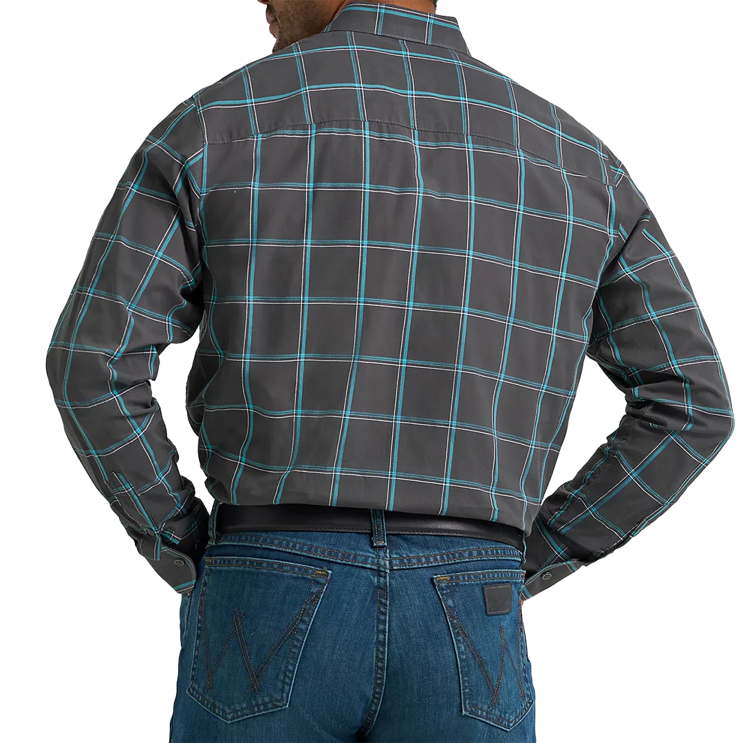 Wrangler Men's Cody Johnson Long Sleeve Button Down Shirt - Image 2
