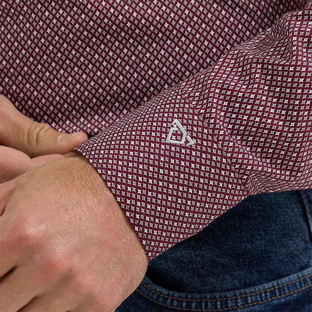 Wrangler Men's Cody Johnson Long Sleeve Button Down Shirt - Image 3