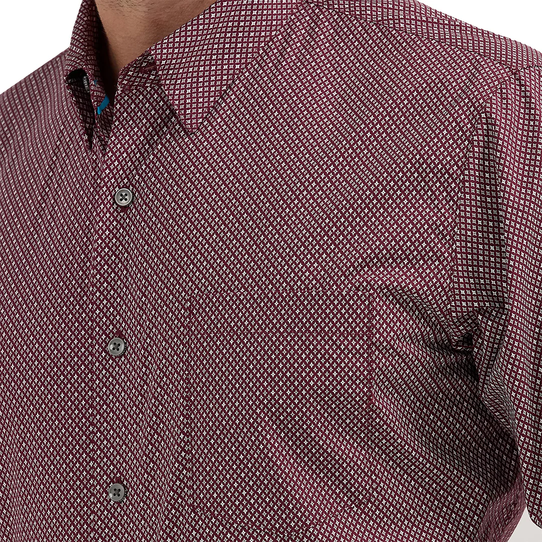 Wrangler Men's Cody Johnson Long Sleeve Button Down Shirt - Image 4