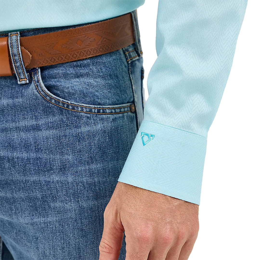 Wrangler Men's Cody Johnson Long Sleeve Button Shirt - Image 3
