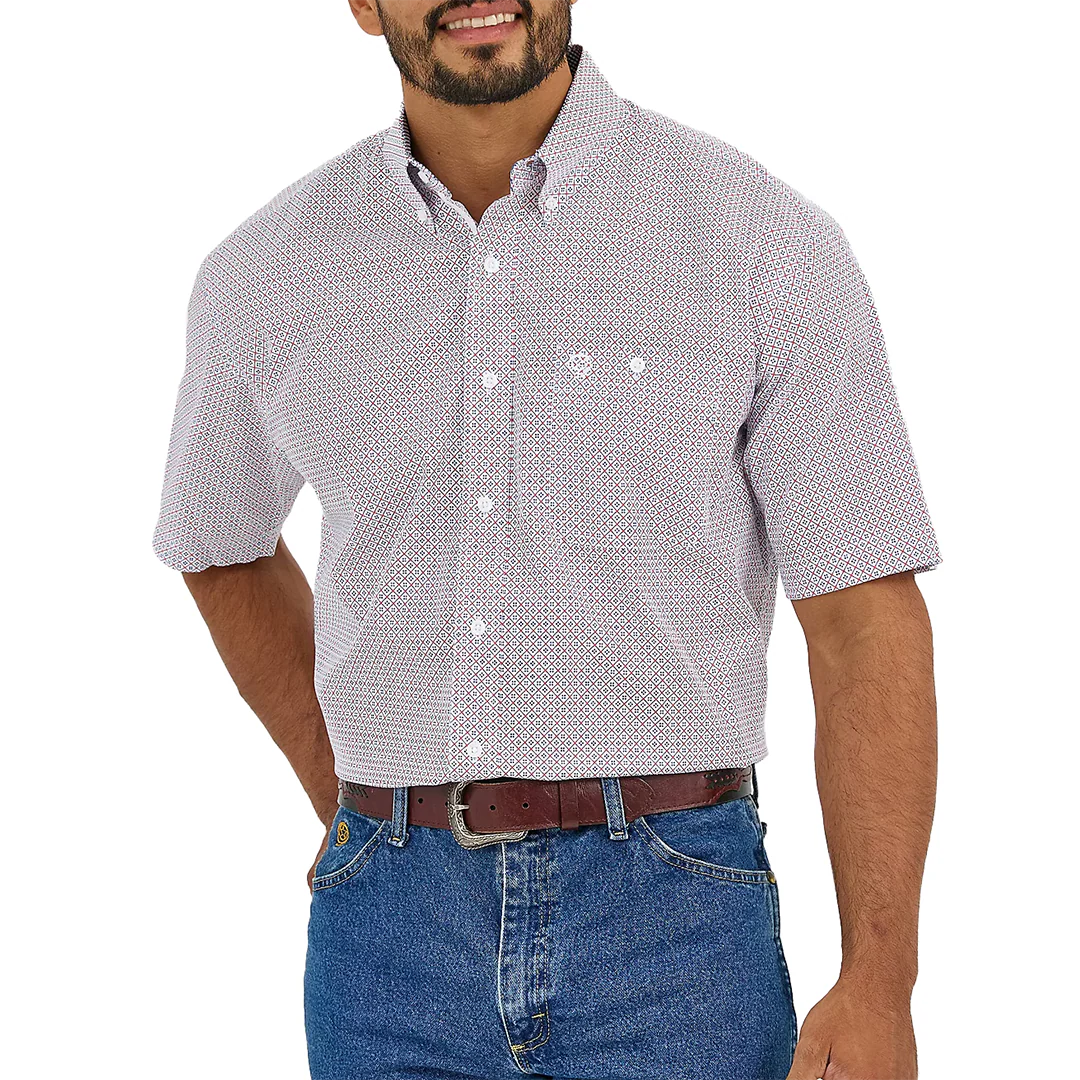 Wrangler Men's George Strait Button Down Shirt