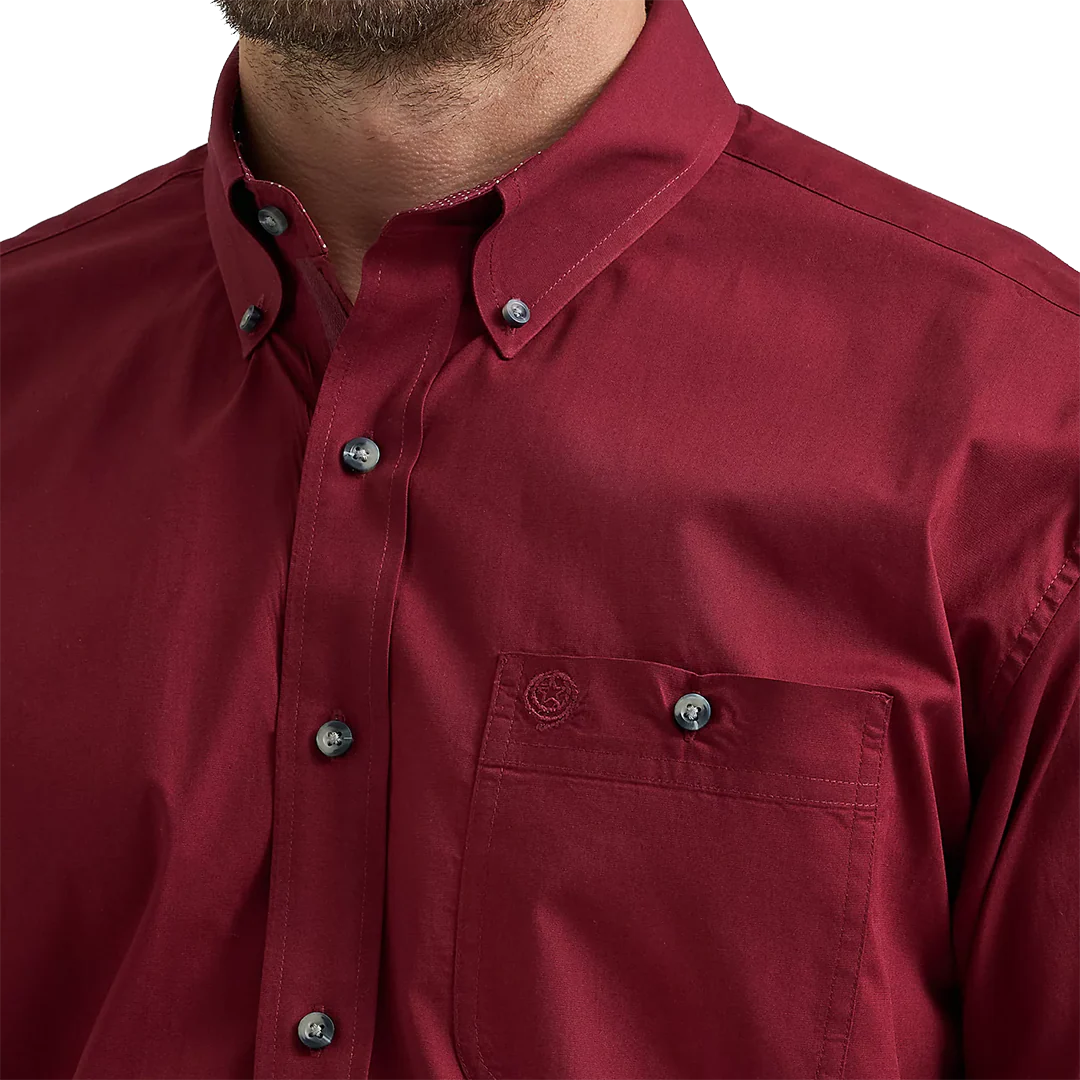 Wrangler Men's George Strait Long Sleeve Button Down Shirt - Image 3