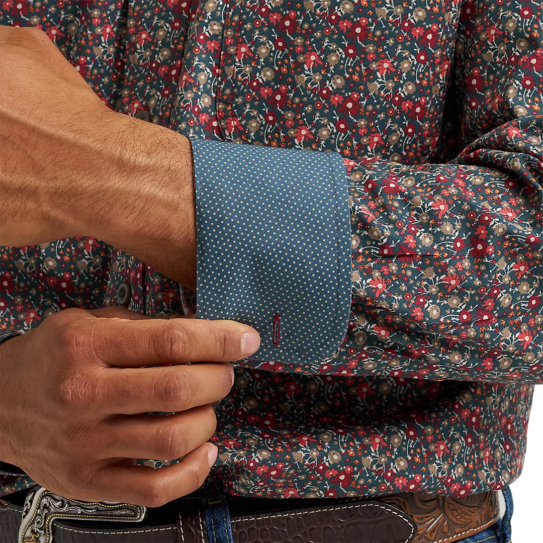 Wrangler Men's George Strait Long Sleeve Button Printed Shirt - Image 4