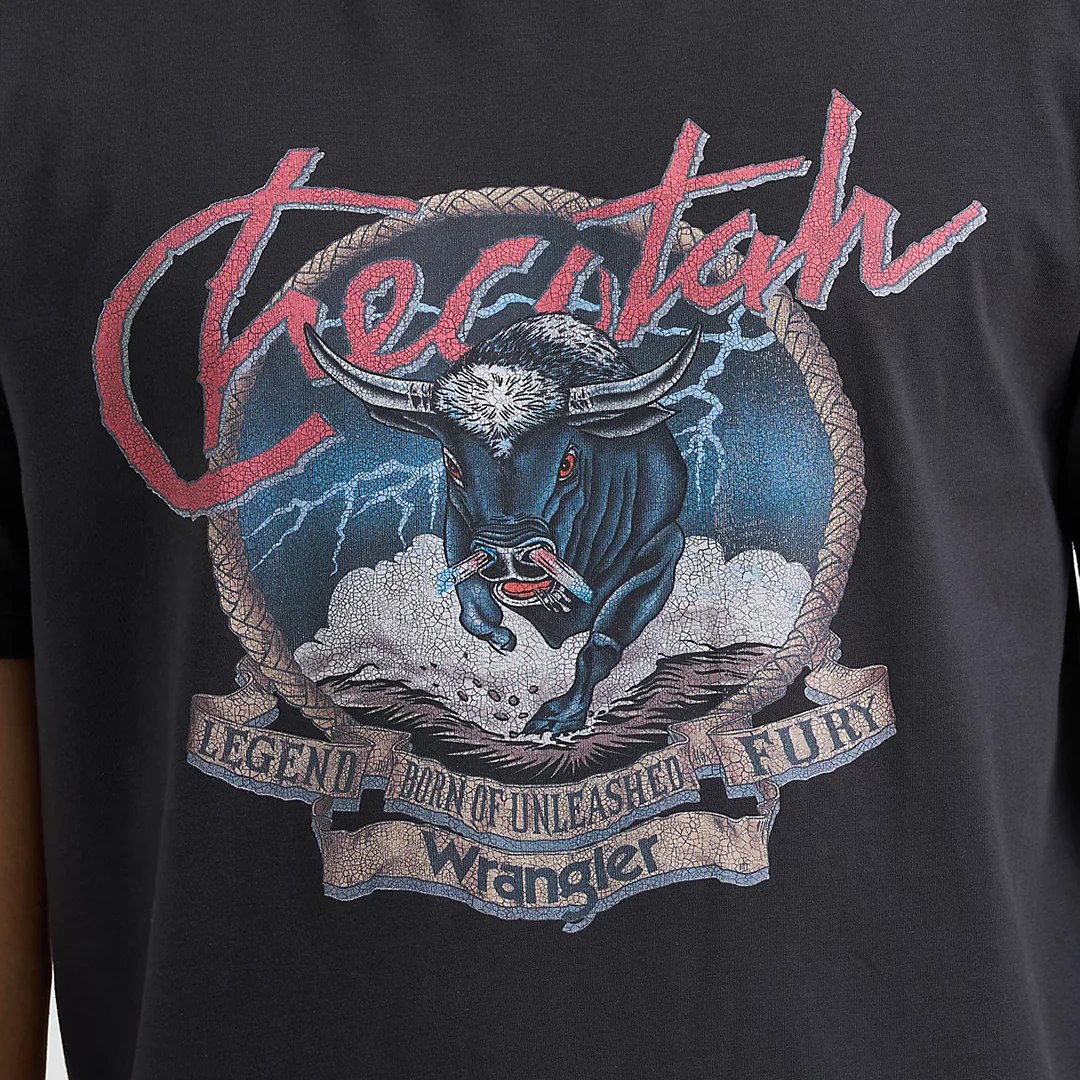 Wrangler Men's Reissue Checotah Unleashed T-Shirt - Image 3