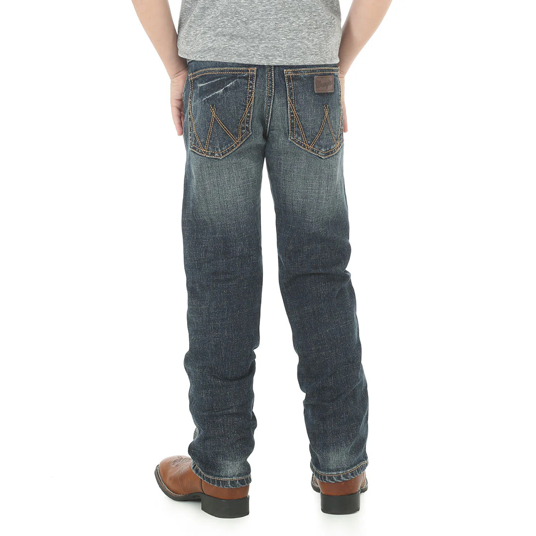 Wrangler Boys' Retro Slim Fit Straight Leg Jeans (8-20)