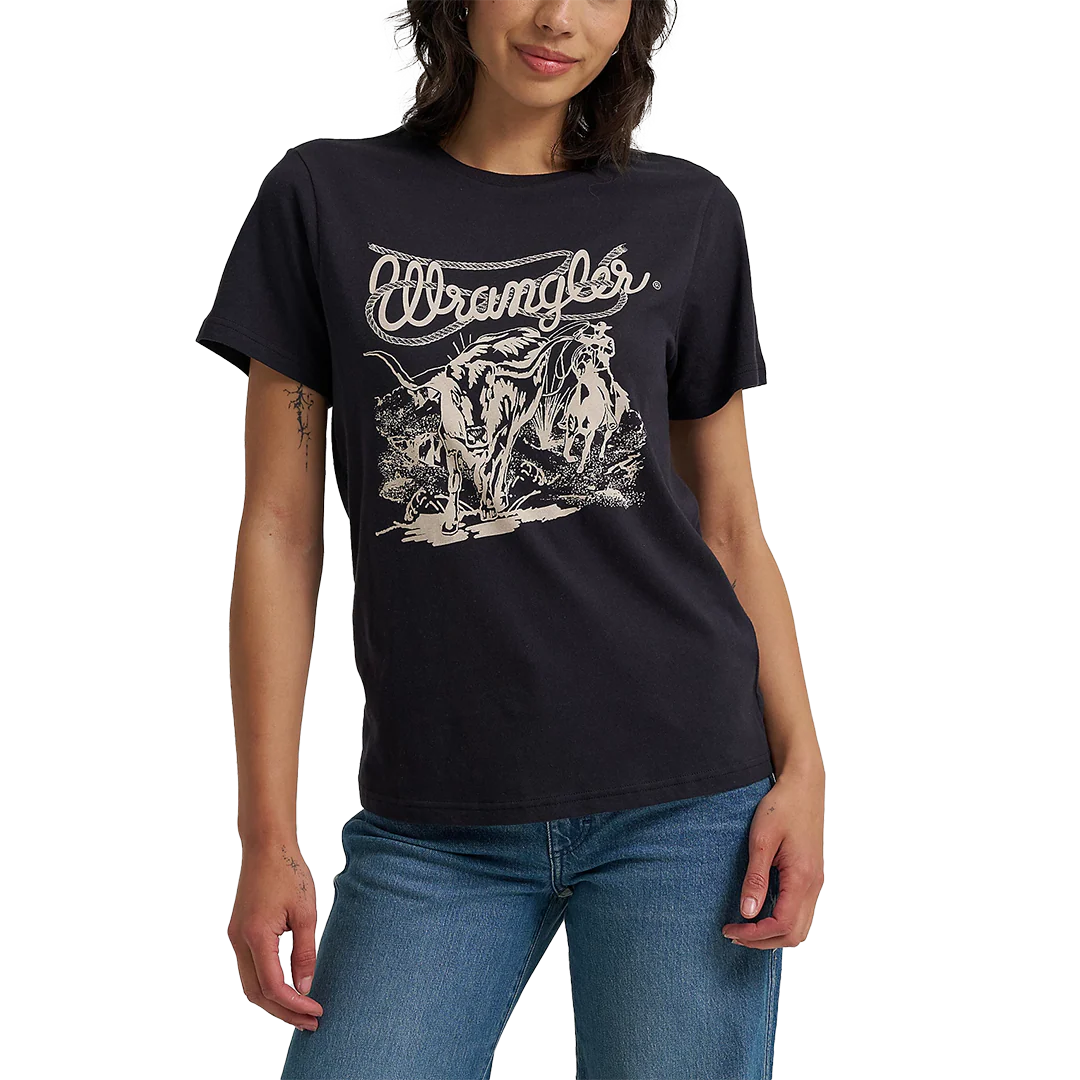 Wrangler Women's Nostalgia Logo T-Shirt